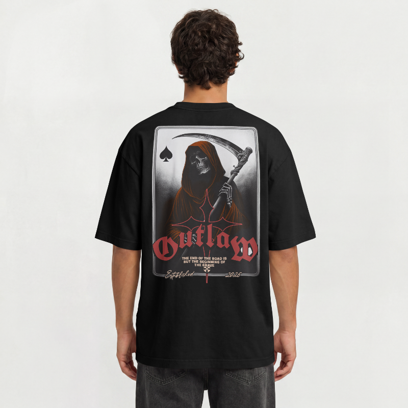 Outlaw // Reaper Card Tee